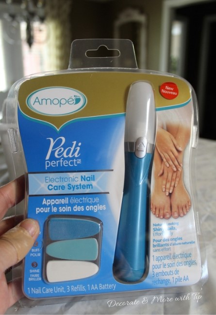 Amope Pedi Perfect Electronic Nail Care System File Buff Shine - The   Store