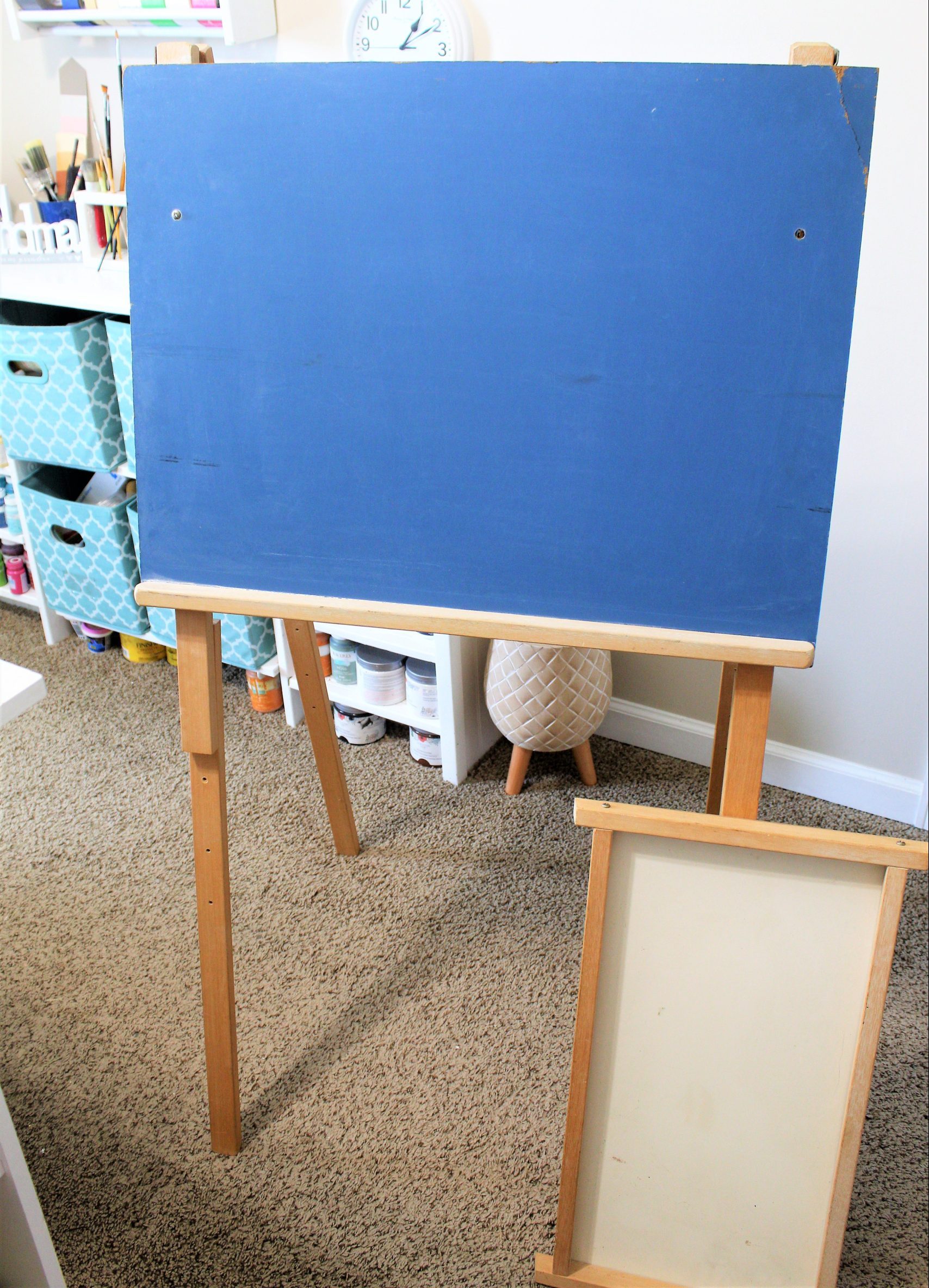 DOUBLE SIDED EASEL FOR KIDS UPDATE - Decorate with Tip and More