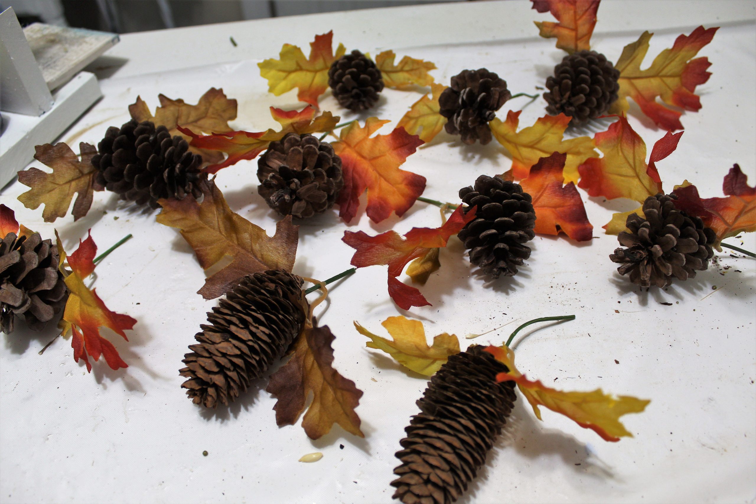 Rustic Pine Cone Garland 