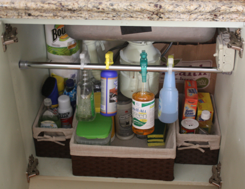 Under Sink Organization In The Kitchen - Rambling Renovators