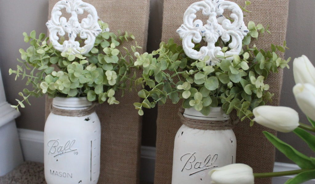 Mason jar wall sconce hobby deals lobby