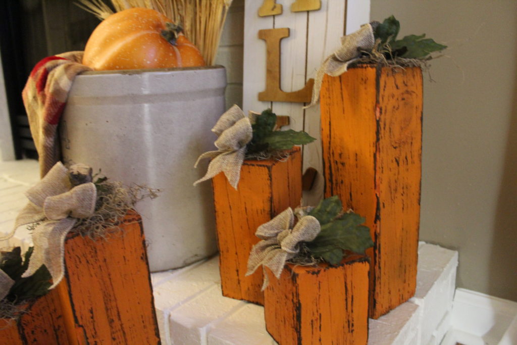 4 x 4 WOODEN PUMPKINS – Decorate & More with Tip