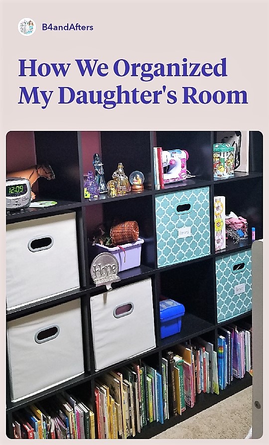 Organizing my Daughter's Bedroom