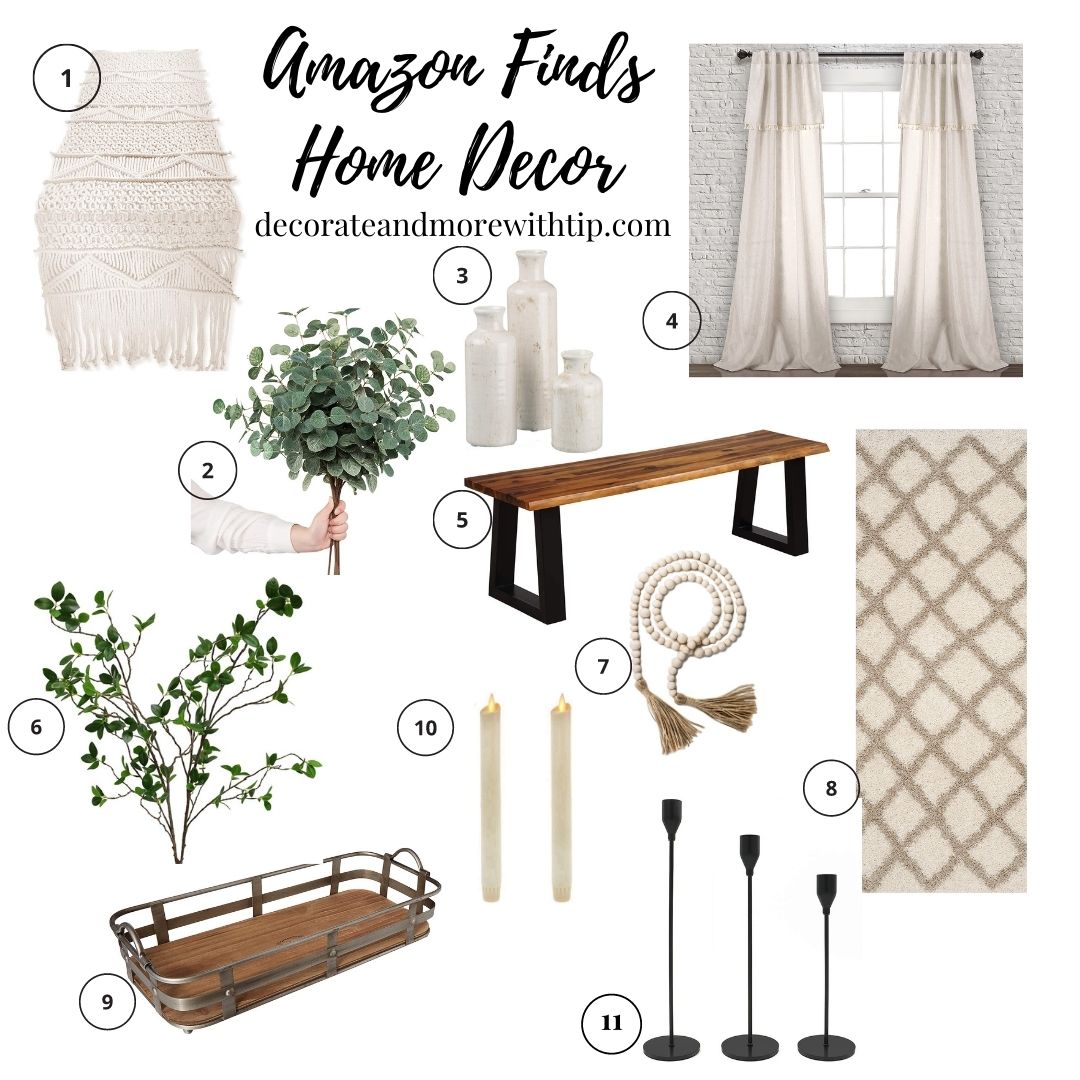 Amazon Finds - Home Decor - Decorate With Tip And More